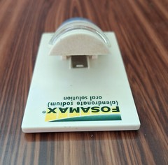 Fosamax 3D Refrigerator Magnet and Clip Drug Rep Pharmaceutical Advertising