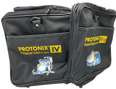Protonix Pharmacy Drug Rep Large Duffel Travel Bag Luggage Multi Compartment