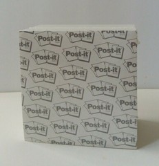 NAMENDA (4″ X 4″ X 2.25″ ) Pharmaceutical DRUG REP POST-IT NOTE PAD CUBE