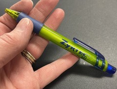 Zyrtec PEN Drug Rep Pharmaceutical Promo Advertising Green Blue Click