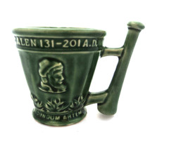 Vintage McCoy Green Schering Coricidin Pharmacy Mug