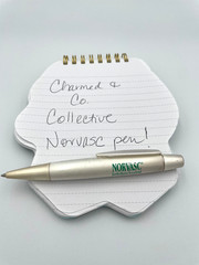 VTG RARE Norvasc Heavy Metal Weighted Drug Rep PEN Pharma Promo Collectible