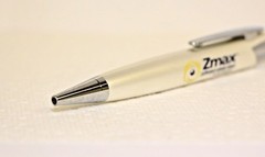 Rare Heavy Metal Zmax Drug Rep Pen Silver Bullet New in Sleeve