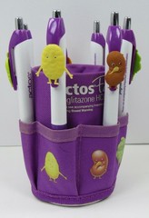 Actos LOT Character PENS, HOLDER CLIPS Drug Rep Pharmaceutical Promo Advertising