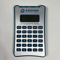 Pharmaceutical Drug Rep Collectibles Lipitor Dosage/Risk Calculator 6.5″ X 4″