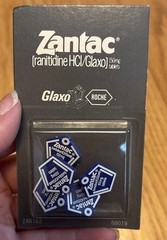 New Zantac Pins Thumbtack Promo Merch Rare Glaxo Roche Lot