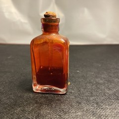 VTG. 1950s Mercuro-Chrome Medicine Bottle Rubber Stopper PHARMACY COLLECTIBLE!