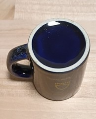 Knoll Pharmaceuticals AAFP 50th Anniversary Mini Mug, Shot Glass, Toothpick Blue