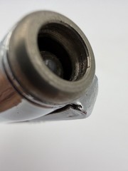 Vtg Burgess USA Doctor Optometrist 4.5” Chrome Pen Light Parts Only
