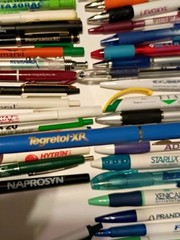Vintage Pharmaceutical Ballpoint Pens Drug Rep Promo Lot of 68