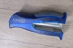 Lunesta Stapler Drug Rep Pharmaceutical Advertising Blue Doctor Office Stapler