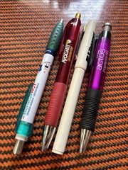 PHARMACEUTICAL DRUG REP PEN X4 COLLECTIBLE Benicar, Adovart, Actos, Tagamet