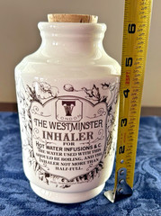 Lilly Westminster Respiratory Inhaler London Replica (Nonfunctional) 6″ w/ Cork