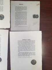 1967 Pharmaceutical Advertising Coins of Medicine Marax/Pfizer – Lot of 11