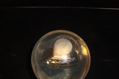 Inderal Ayerst prescription paperweight acrylic used 3 inch diameter
