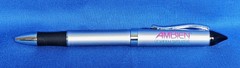 Ambien Drug Rep Heavy Metal Silver Collectible Pharmaceutical Ink Pen RARE Promo