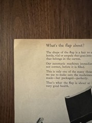 Smith, Kline, & French Compazine/Stelazine Ad; Time Magazine; April 1966