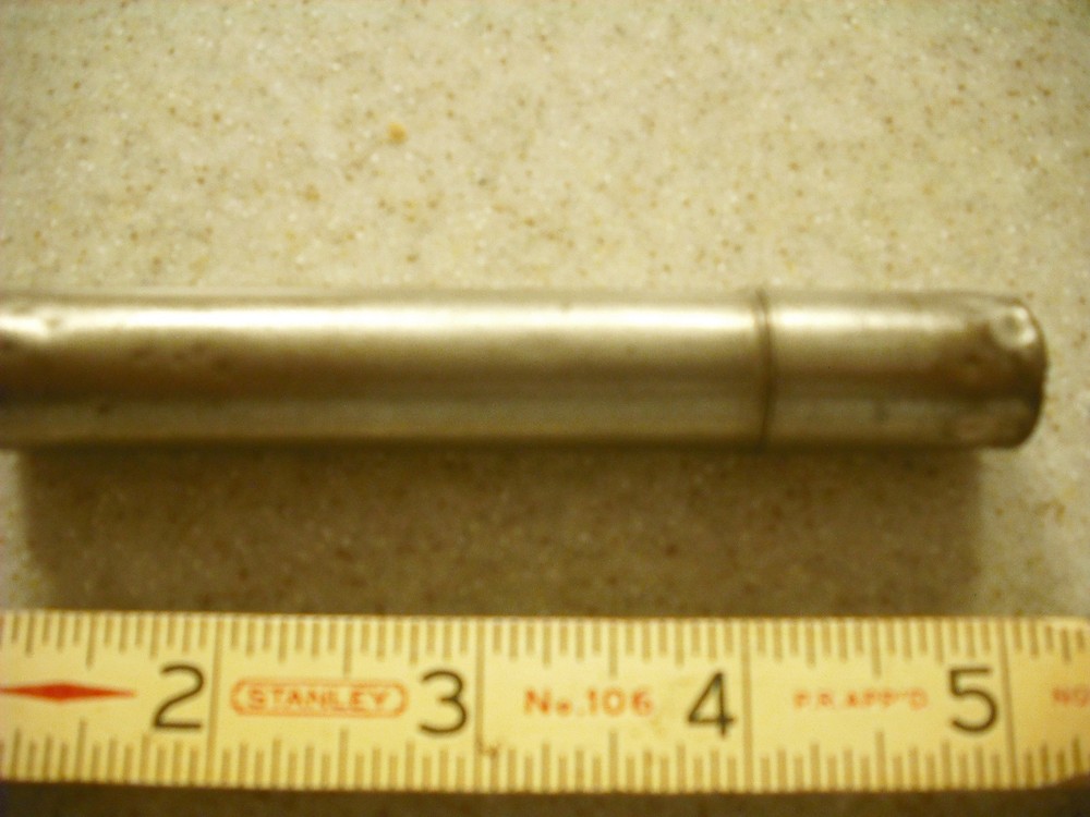 Vintage Cushman Co. Vincennes, Indiana Stainless Steel Menthol Inhaler