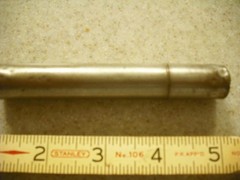 Vintage Cushman Co. Vincennes, Indiana Stainless Steel Menthol Inhaler