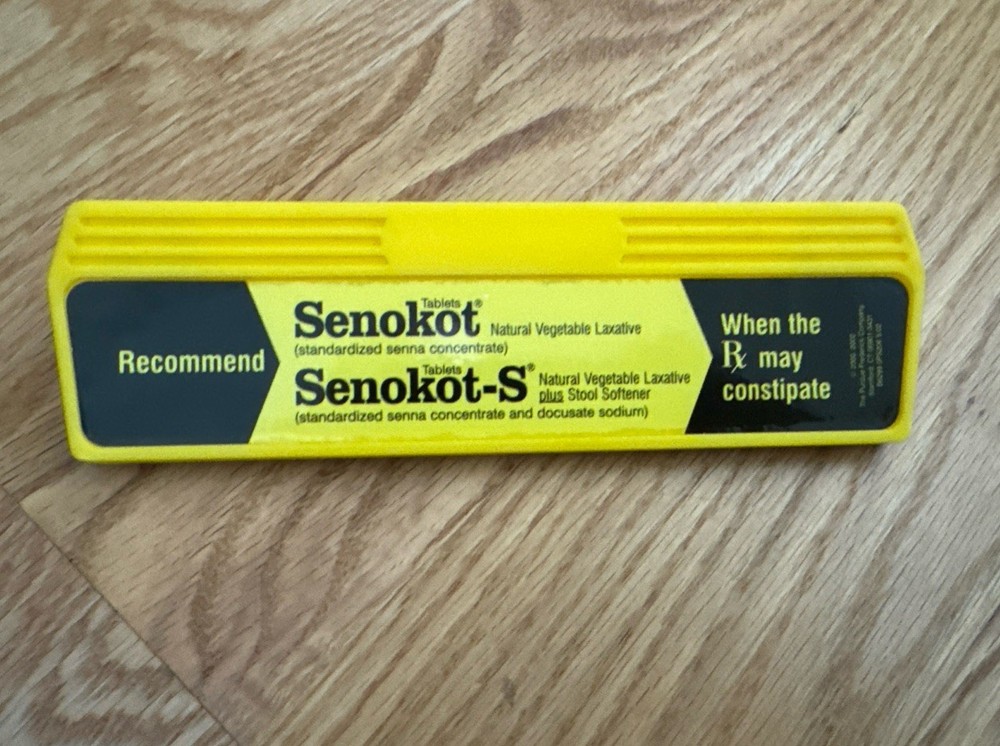 Senokot natural laxative Pharmaceutical Drug Rep Heavy Duty Magnet Clip