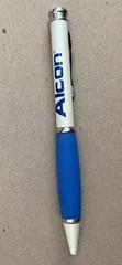 Alcon Eyecare Writing Pen Drug Rep Collectible Blue White Promo Item