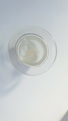 COFFEINUM, Vintage Glass Apothecary Pharmacy Clear Jar, 100 ml, with Cap