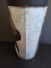 DRUG REP TRAVEL MUG DASUQUIN ADVANCED MUG BY TERVIS USA 6 1/4″ H