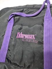 Vintage Pharmaceutical Rep Laptop Tote Bag Promo Advertising RARE