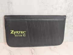 Vintage Zyrtec Cetirizine HCl Promo CD Sun Visor Case Holder Pen Pharmaceutical