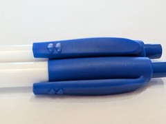 2 Pens Oxycontin CII Drug Rep Pharmaceutical Promo Medical Advertising Papermate
