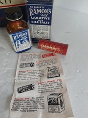 Vintage Mixed Lot, Ramon’s Pink Pills, Bile Salts In Orig Box, ZBT Powder,Optus