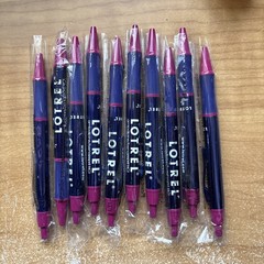 Drug Rep LOTREL Metal Pen Lot Of 10 Rare Vintage New Purple And Pink