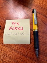 VINTAGE „REBIF“ PHARMACEUTICAL DRUG PROMOTIONAL PEN BY PAPER MATE