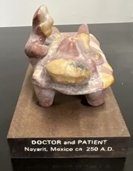 VTG Schering Etrafon Portrait of Anxiety Depression Pharma Promo Figure Mexico