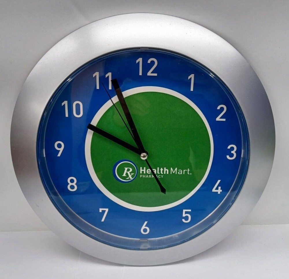 HealthMart Pharmacy McKesson 12″ Pharmaceutical Advertising Collectible Clock