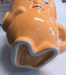 Vintage ACTOS QD Anthropomorphic Medical novelty Stomach coffee cup w/ Cup