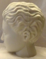 SCULPTRA Drug Rep Logo Squeezable RUBBER GREEK HEAD New