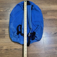 Vintage Zoloft Pharmaceutical Drug Rep Promotional Backpack Canvas Logo Blue