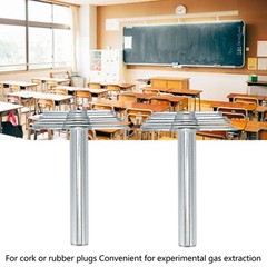 2PCS Cork Borer Stainless Steel Manual Cork Rubber Stopper Borer Tool For