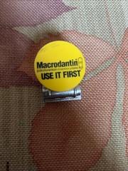 Vintage Drug Rep Pharmaceutical Promo Medical Ad Magnet w/clip – Macrodantin
