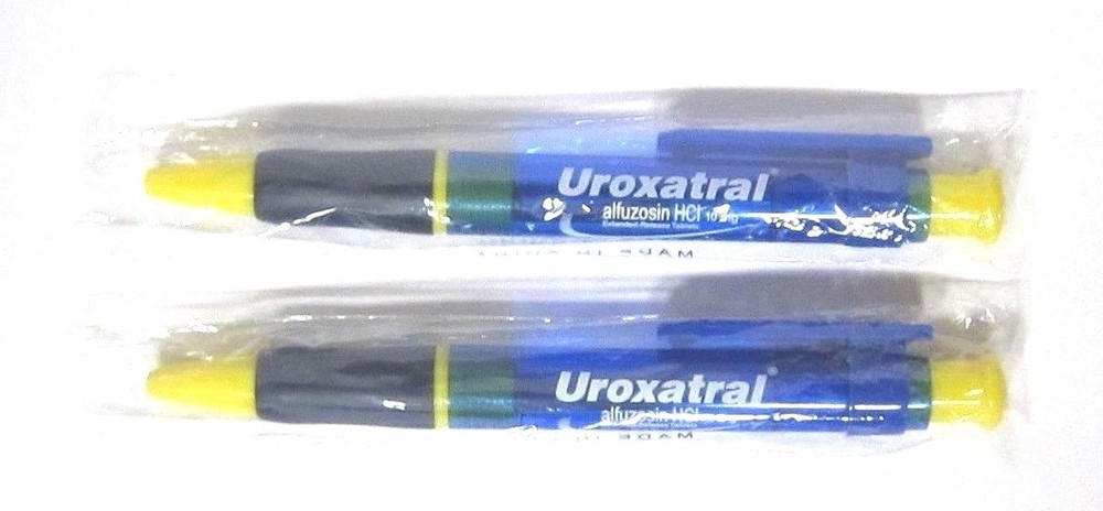 Drug Rep UROXATRAL Collectible Pens x 2 RARE