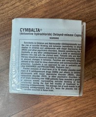 NEW Vintage Cymbalta Note Cube Pad Paper Drug Rep Pharmaceutical