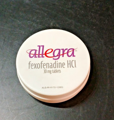 Allegra Pill Cup Telescoping Pharmaceutical Drug Rep Advertising Elephant Case