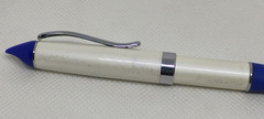 Vintage Pharmaceutical Drug Rep Pen CRESTOR Advertising Heavy Metal Twist Works