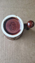 McCoy Pottery MUG Apothecary Mortar & Pestle Schering Pharmaceuticals Coricidin