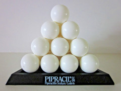 Vtg Medical Advertising Puzzle Stacking Balls Pyramid 1986 Pipracil Challenge