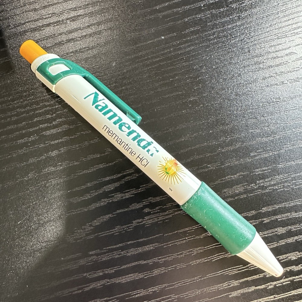 NAMENDA (5 1/2″) Pharmaceutical DRUG REP CLICK PEN Works