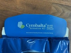 VINTAGE DRUG Rep PHARMACEUTICAL CYMBALTA Large FRIDGE MAGNET PLASTIC BAGS