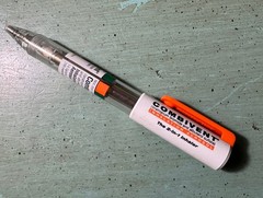 COMBIVENT PEN: Orange, Green, White, PlasticBall Point-Pharmaceutical Promo NEW