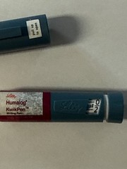 RARE vintage Humalog KwikPen Writing Pen Pharmacutial Collectors item